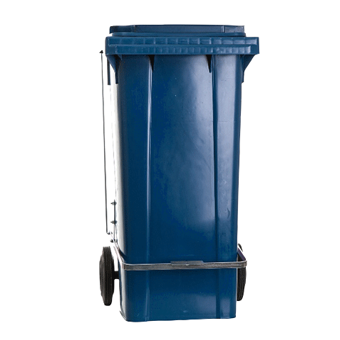 Carrinho coletor de lixo 120 litros